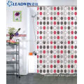 Beautiful shower curtain,double swag shower curtain